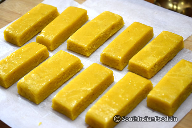 Soft seven cup burfi