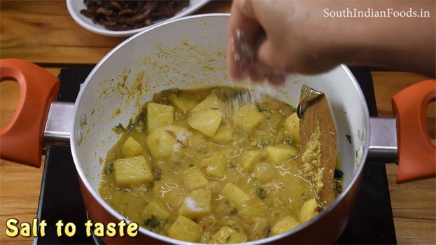 Aloo dum biryani recipe step 18