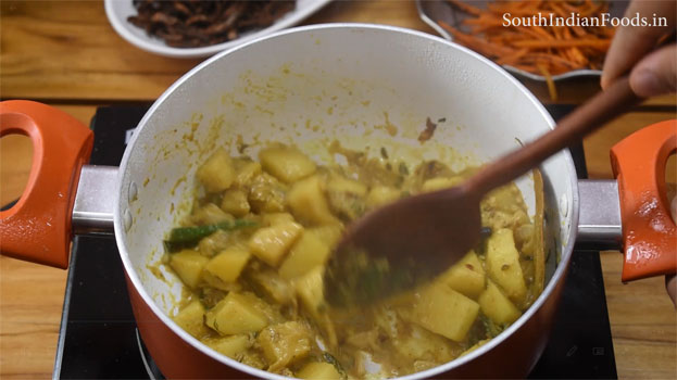 Aloo dum biryani recipe step 20