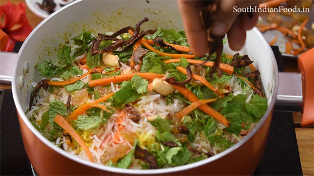 Aloo dum biryani recipe step 25