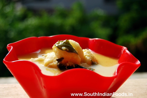 Colocasia buttermilk kuzhambu