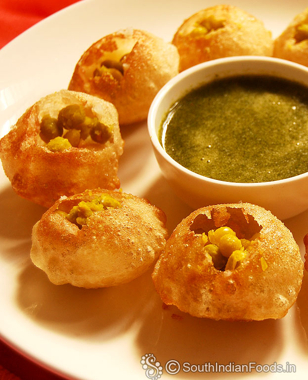 Atta golgappa puri
