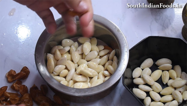 badam burfi recipe step 4