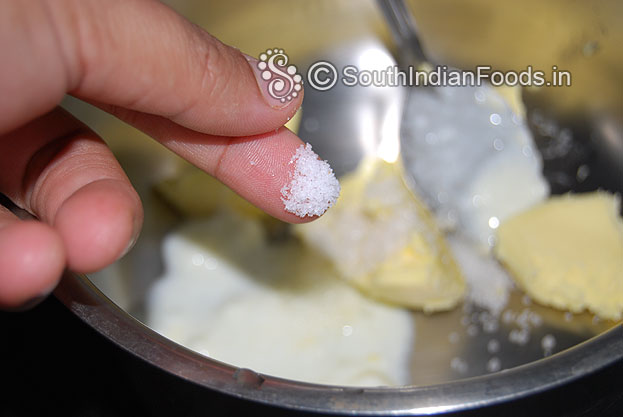Add pinch of salt