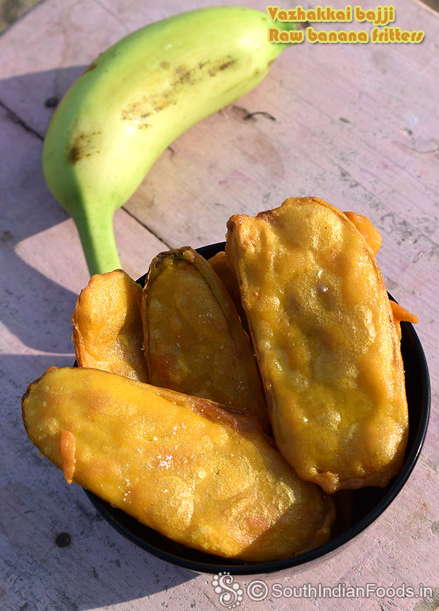 Plantain bajji