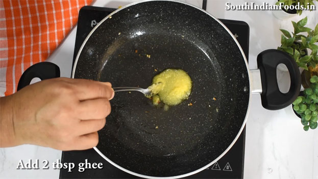 Banana Rice flour halwa with jaggery recipe step 4
