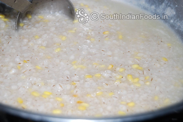 Barley & Moong dal [Boiling]