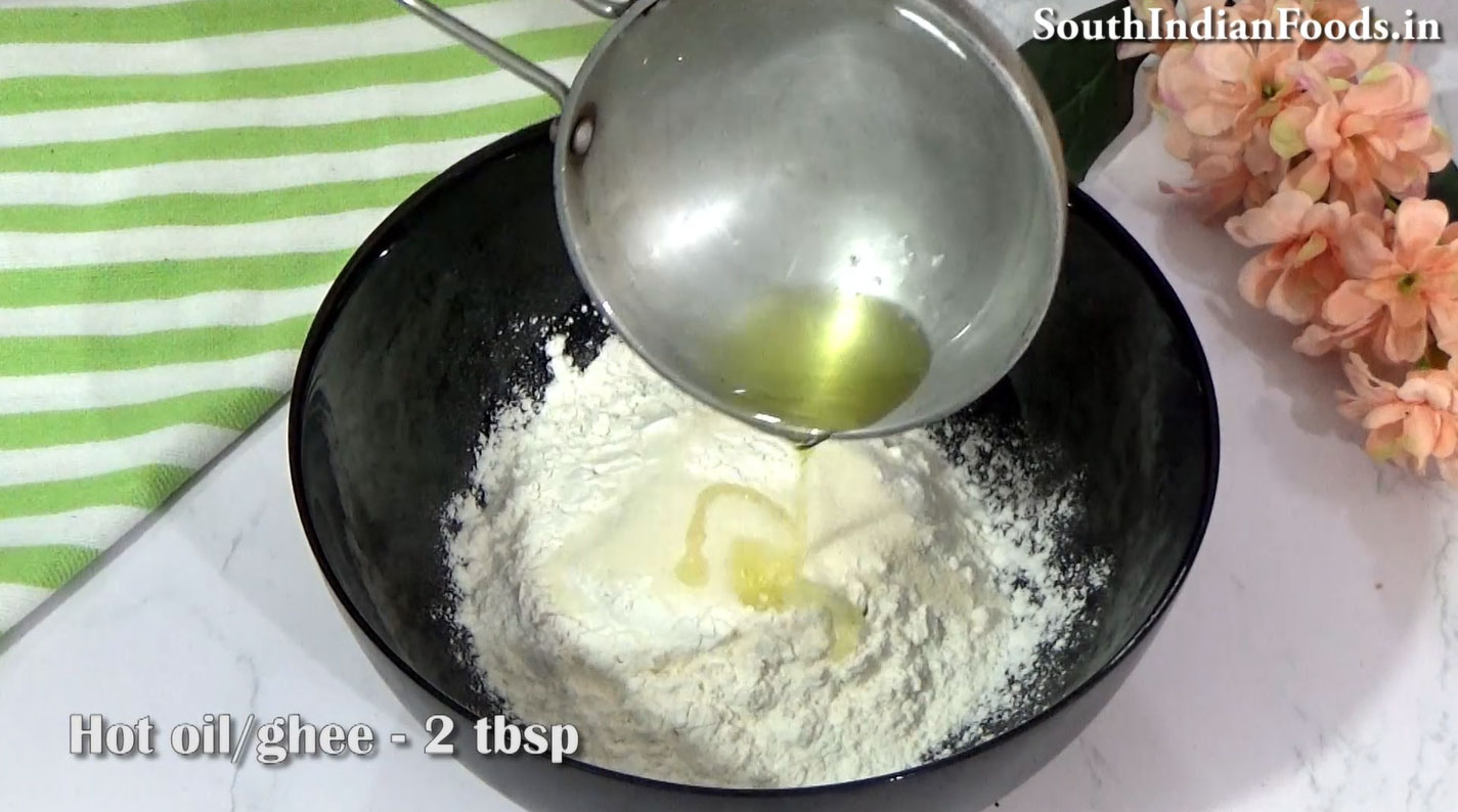 Bellam gavvalu sweet recipe step 3