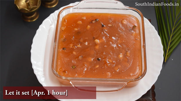 bombay karachi halwa with jaggery step 22