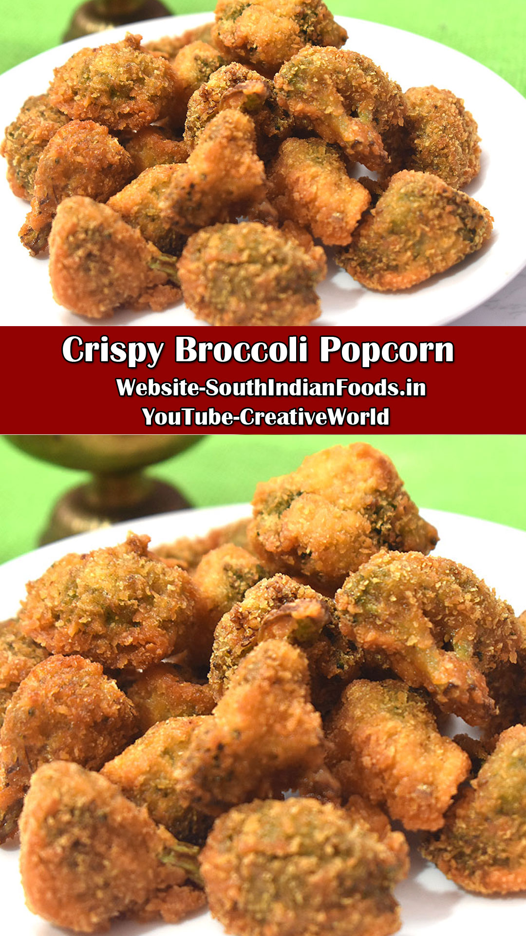 Crispy Broccoli Popcorn