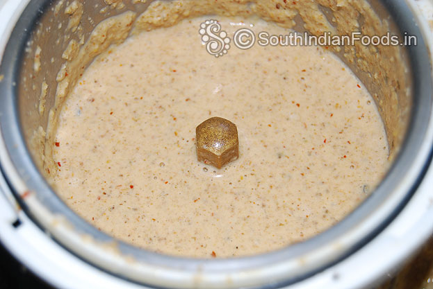 Ground paste