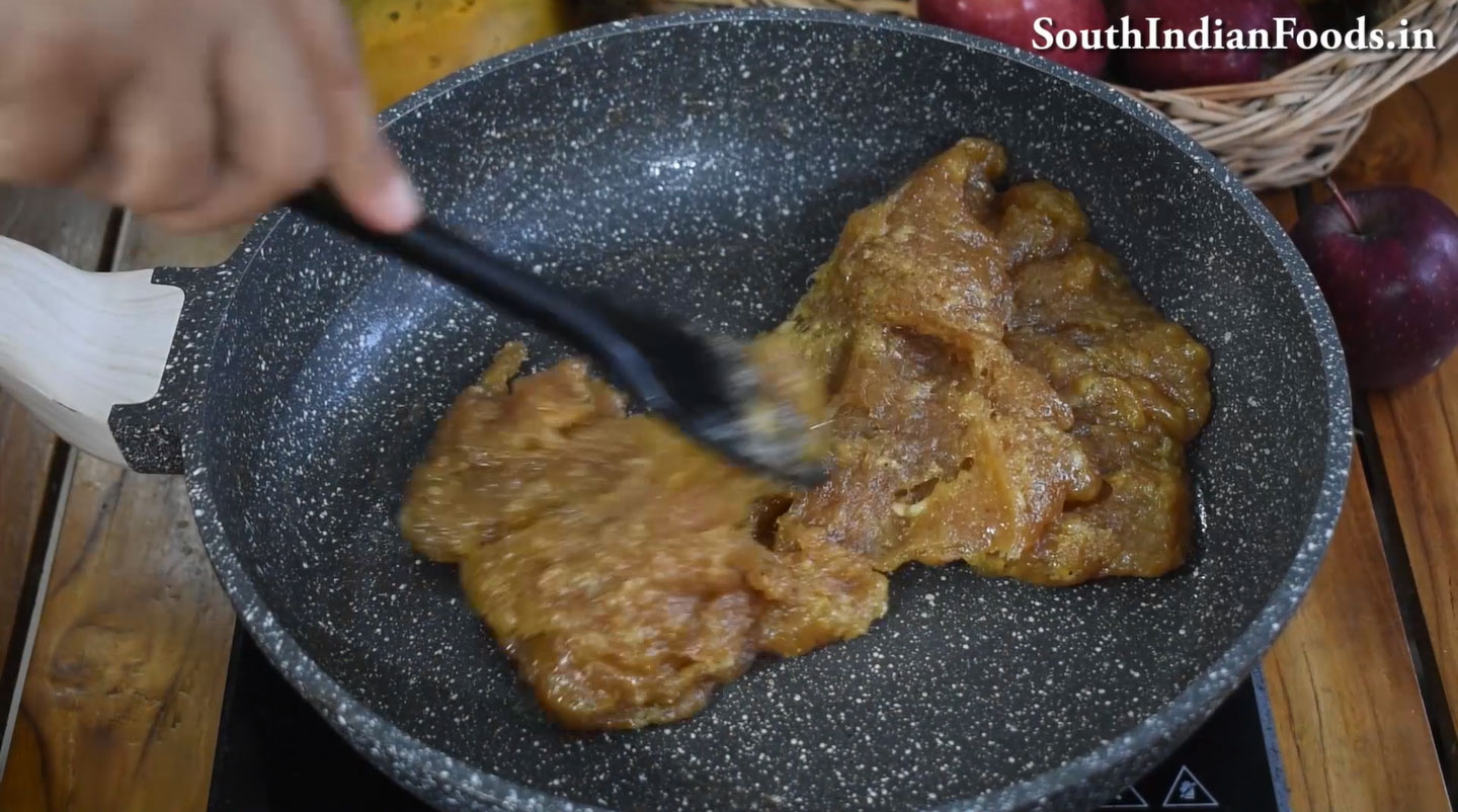 Caramel banana halwa