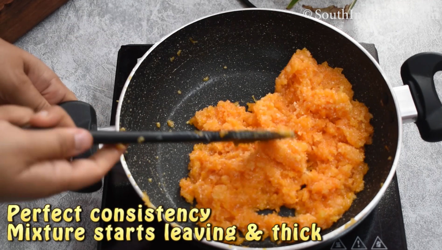 Instant carrot burfi20