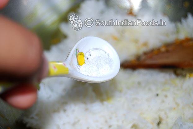 Add salt mix well