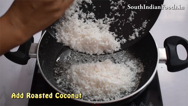 Chocolate Coconut burfi recipe step 10