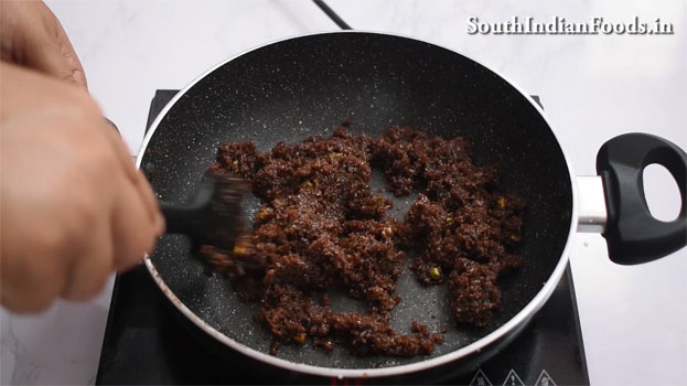 Chocolate Coconut burfi recipe step 14