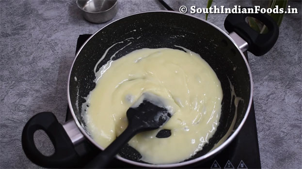 Chocolate vanilla burfi step 8