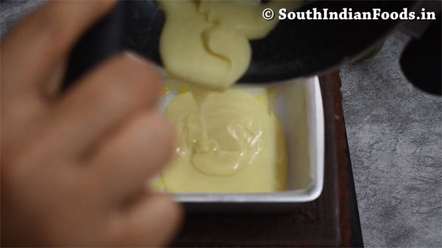 Chocolate vanilla burfi step 11