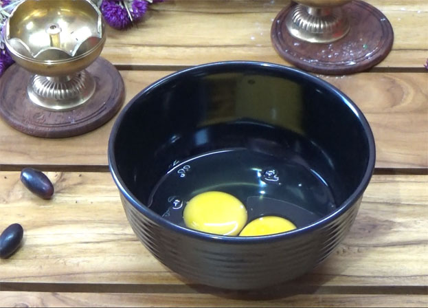 In a bowl add 2 egg