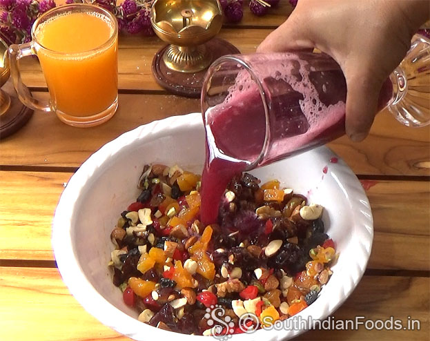 Add grape juice