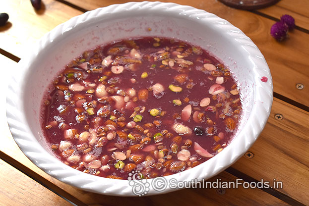 mix well, soak it for 5 to 6 hours[ in refrigerator ]