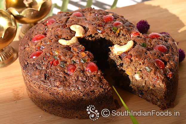 Christmas cake without alcohol