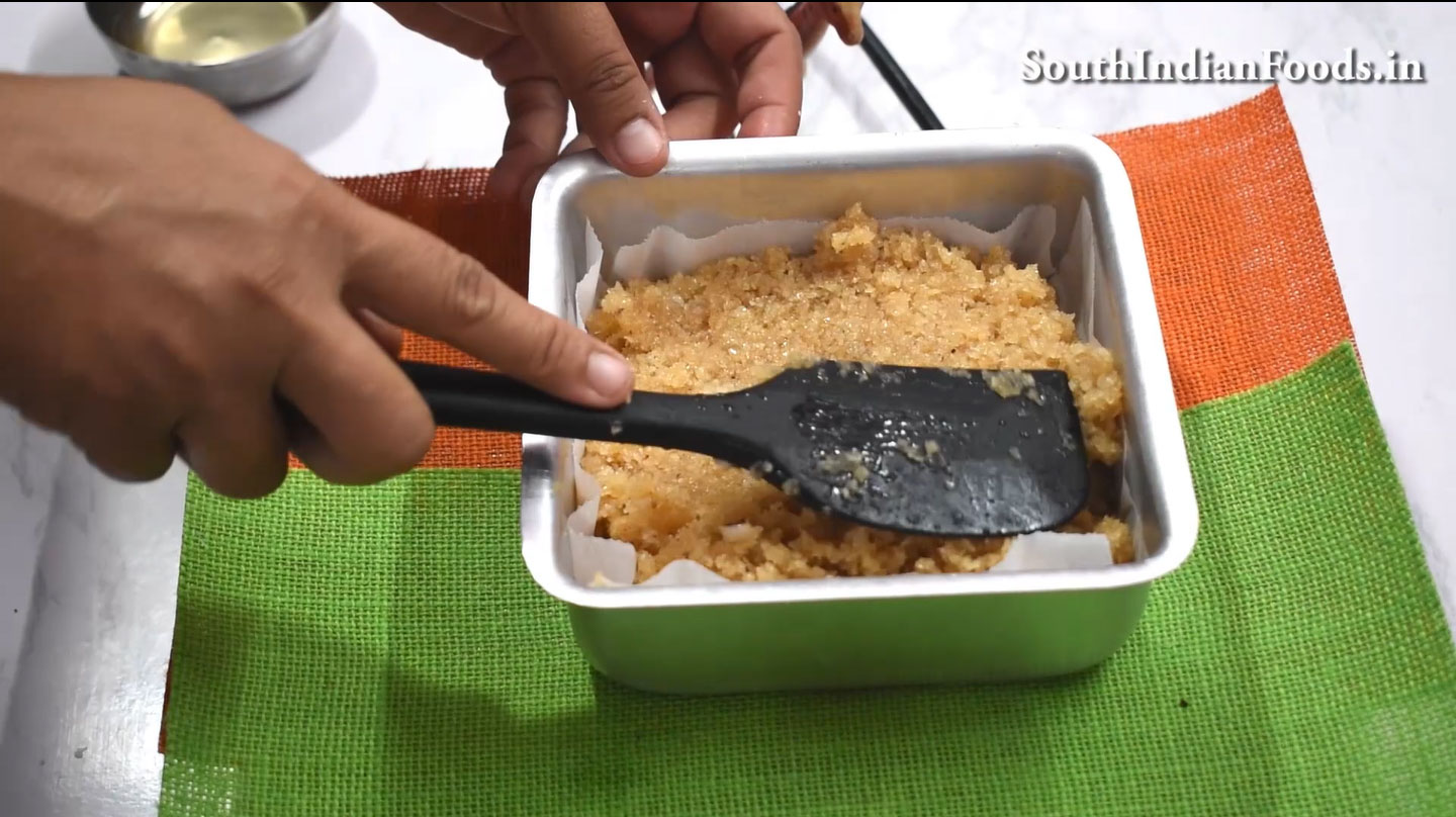 Coconut Jaggery Burfi
