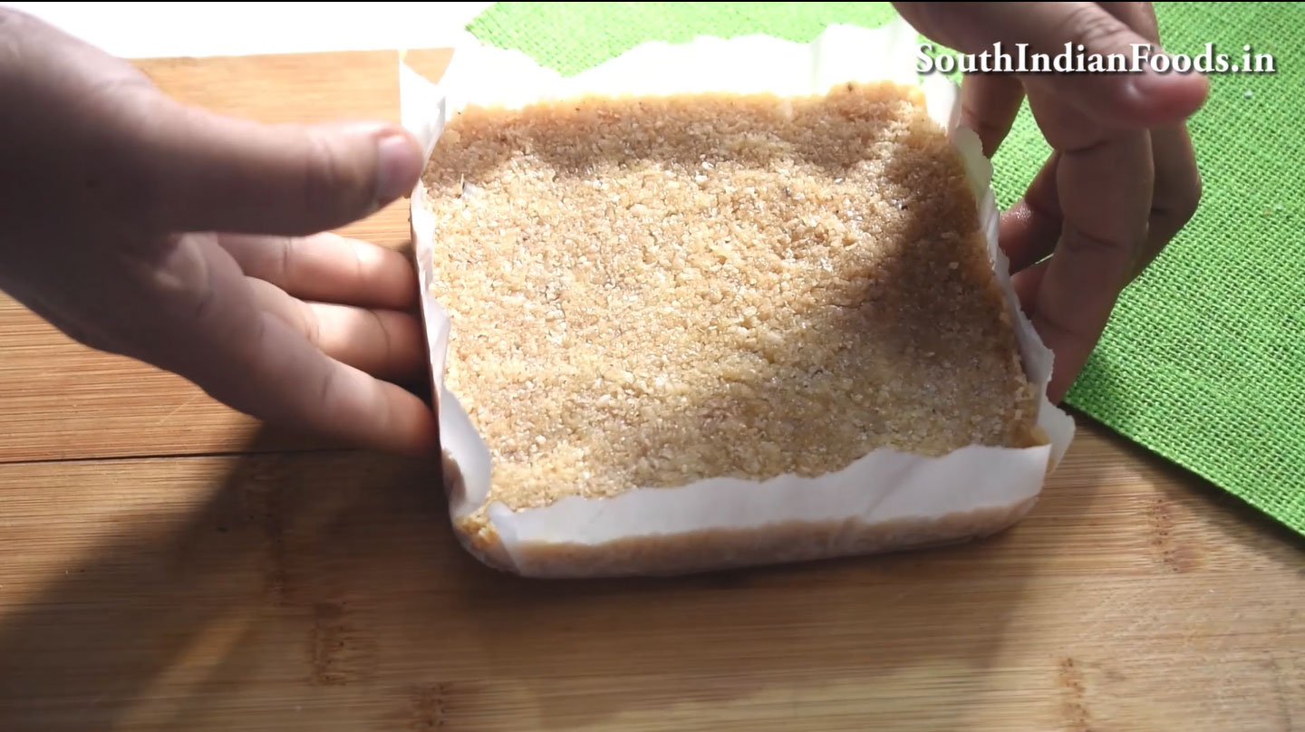 Coconut Jaggery Burfi