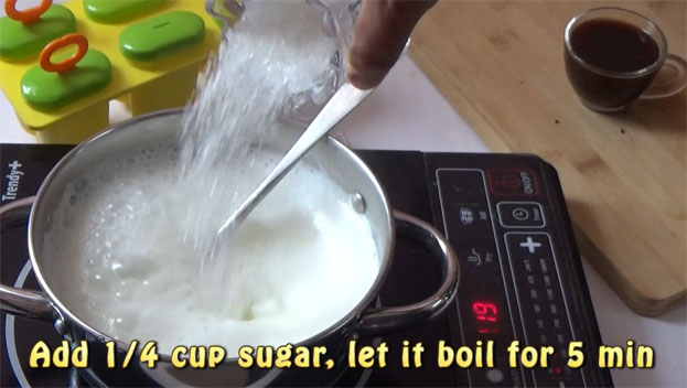 Add sugar