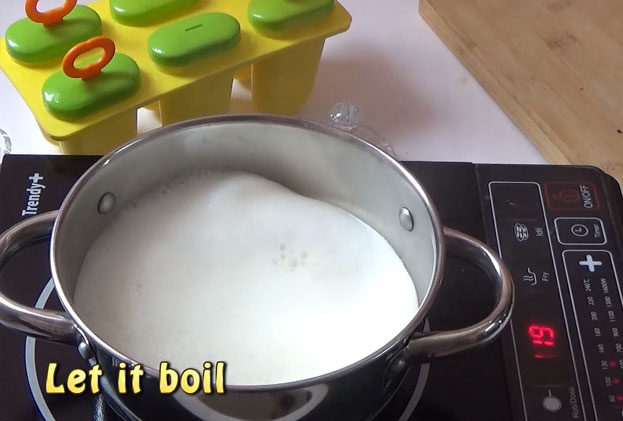 Milk is boiling