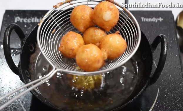 Boil corn, potato
