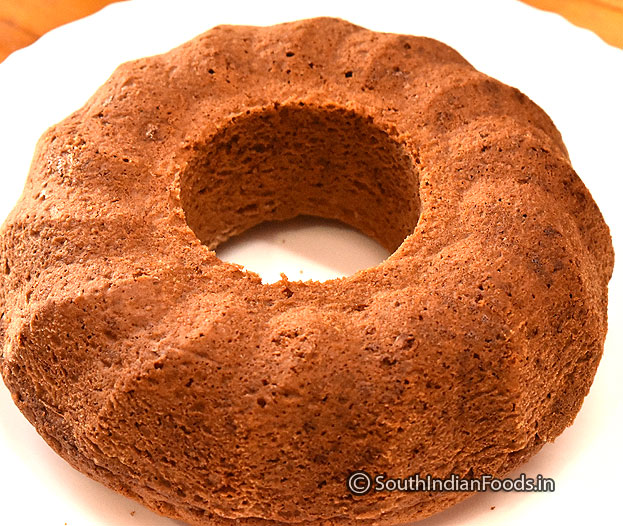 Custard powder cake step 32