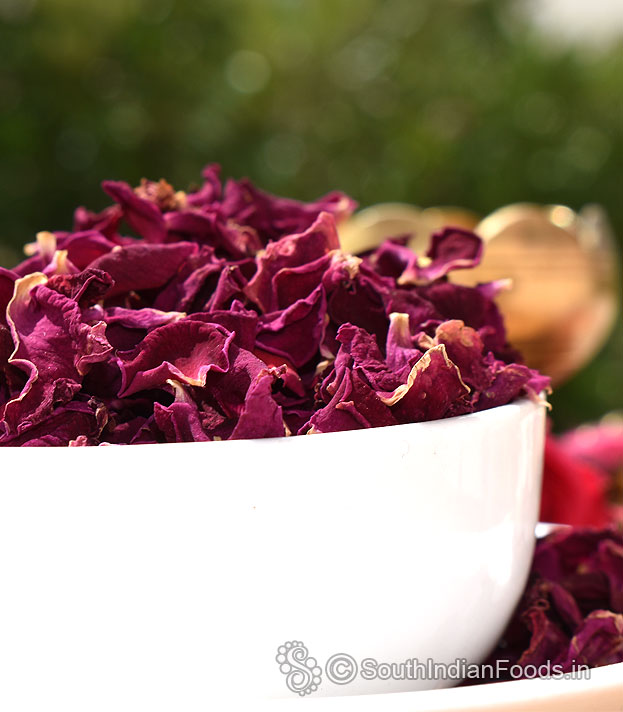 Rose petals-Homemade