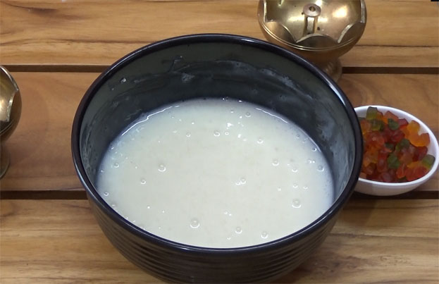 Creamy consistency 