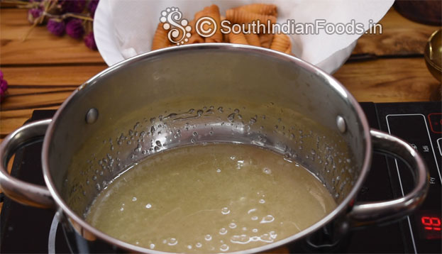 Boil till one string consistency
