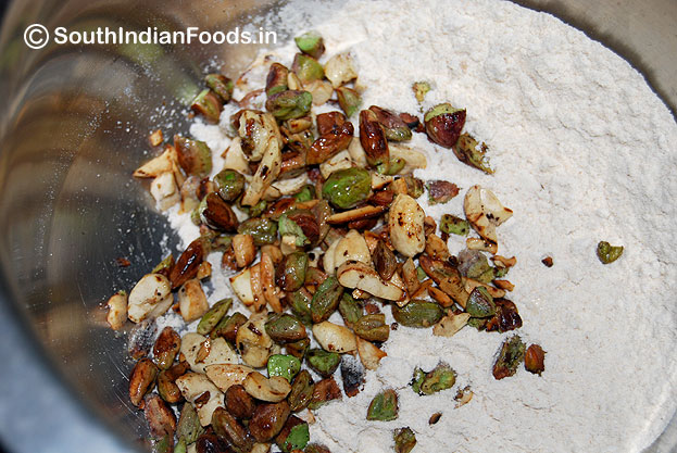 Ghee roasted cashew nuts pistachios