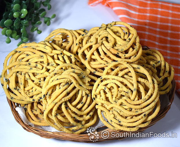  Gram flour murukku