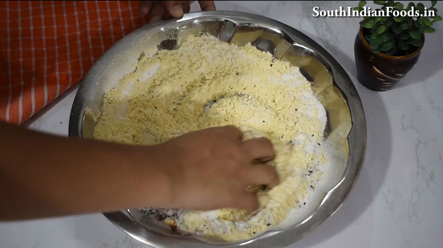  Gram flour murukku