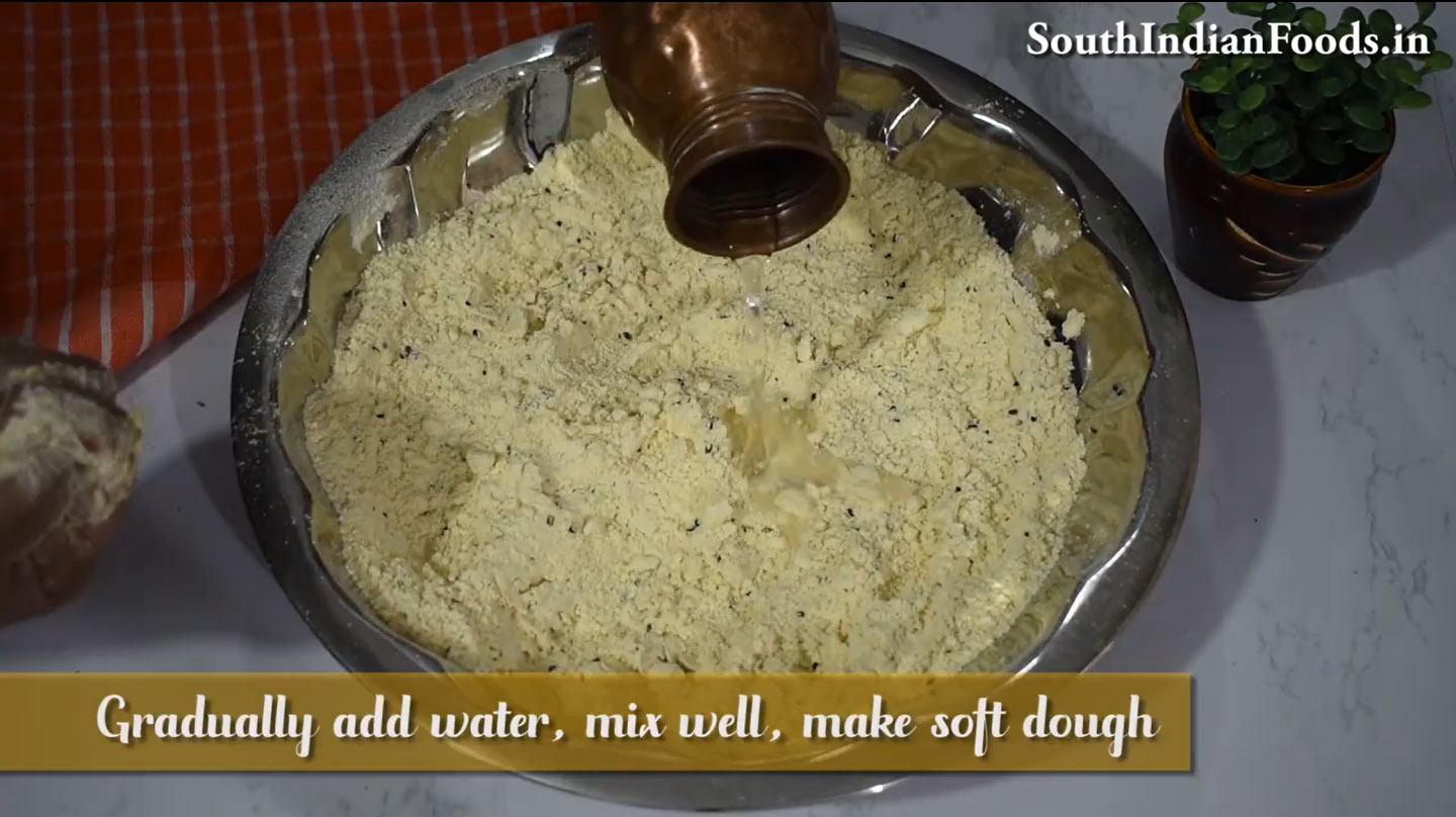  Gram flour murukku