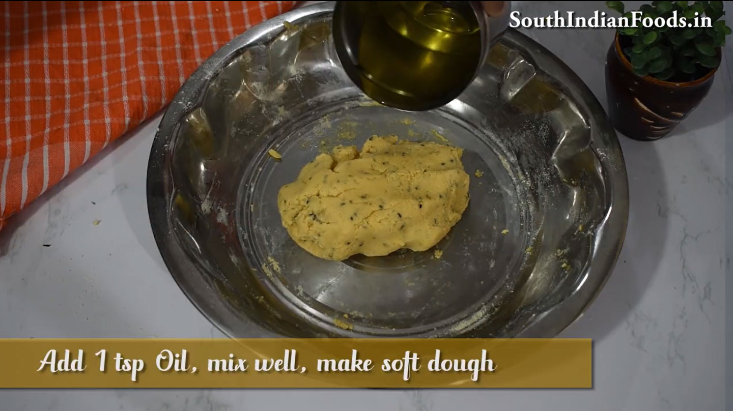  Gram flour murukku