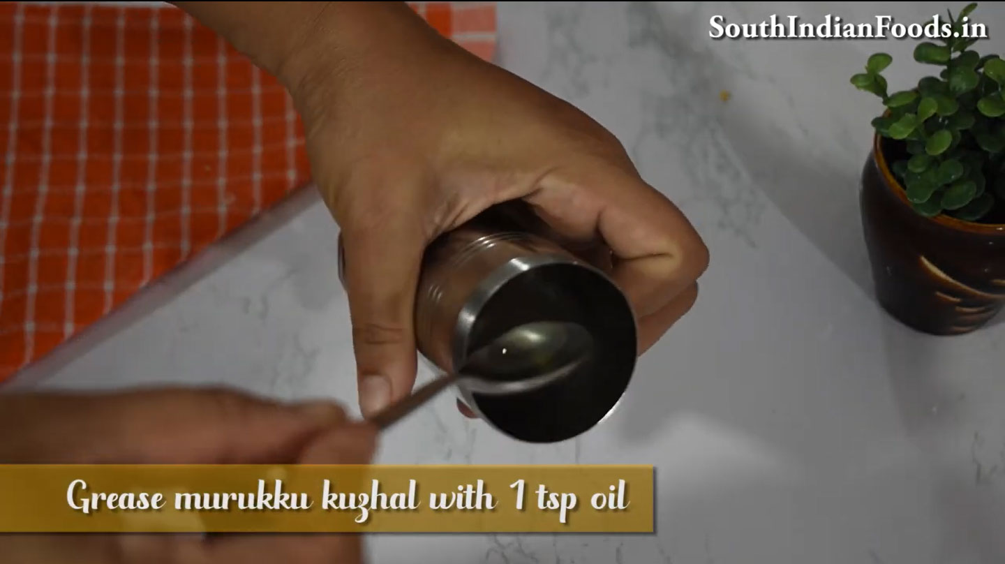  Gram flour murukku