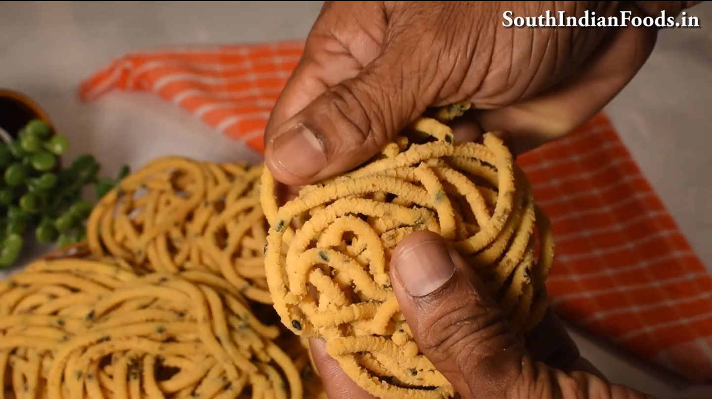  Gram flour murukku