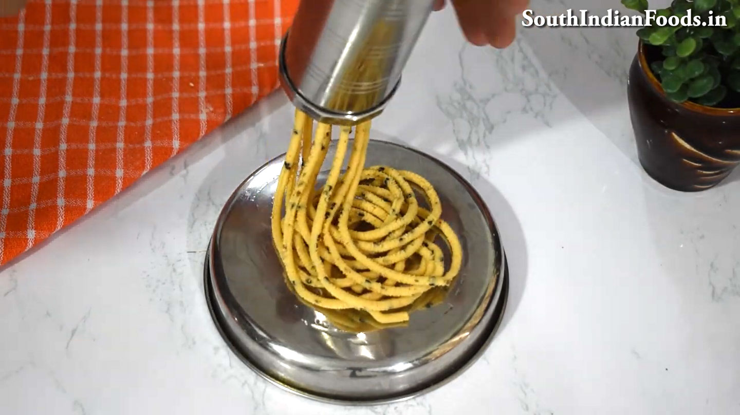  Gram flour murukku