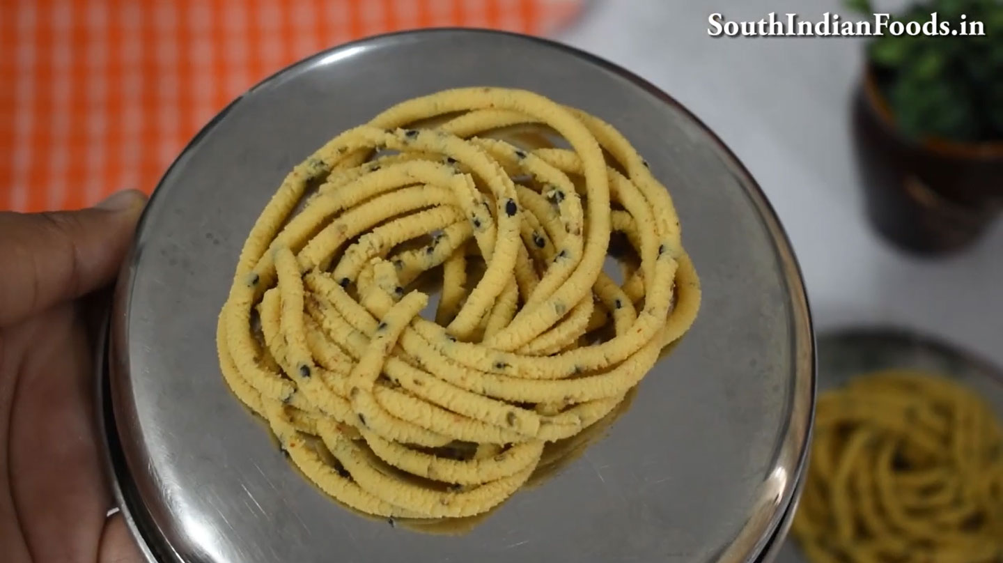  Gram flour murukku