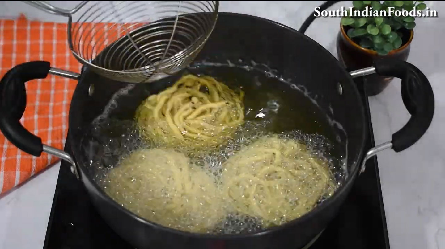  Gram flour murukku
