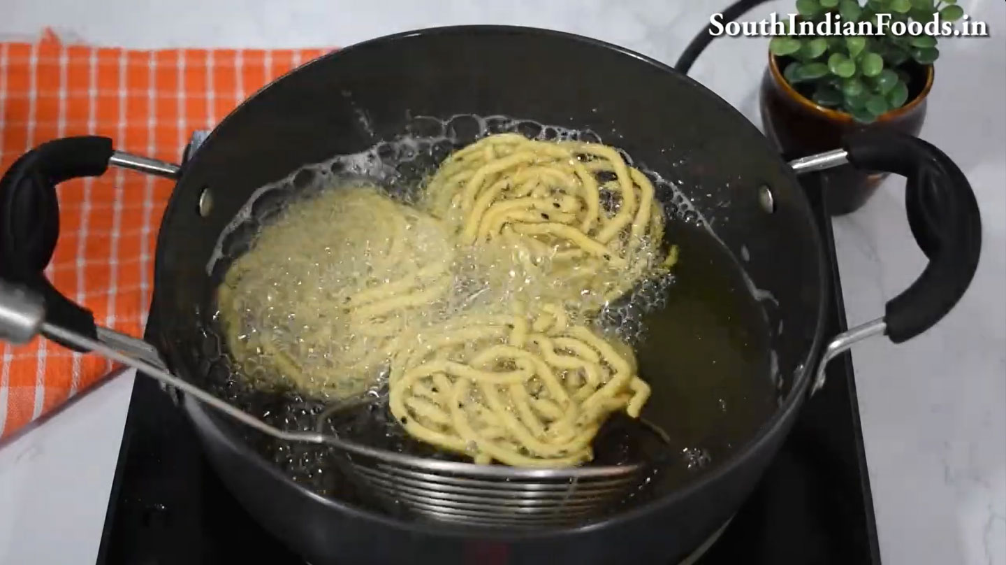  Gram flour murukku