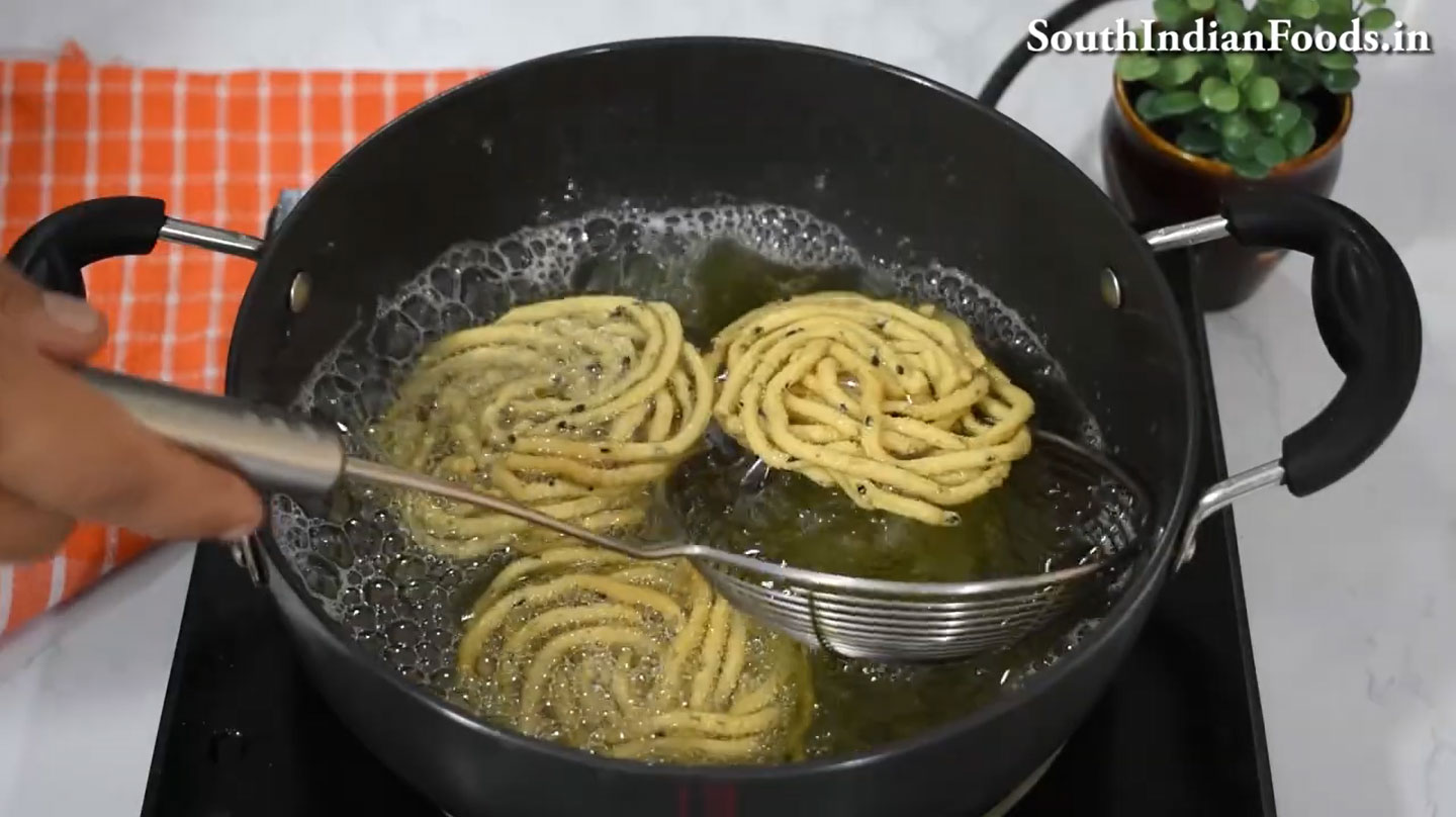  Gram flour murukku