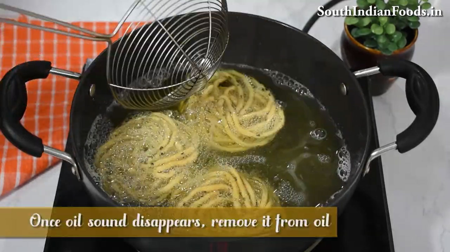  Gram flour murukku