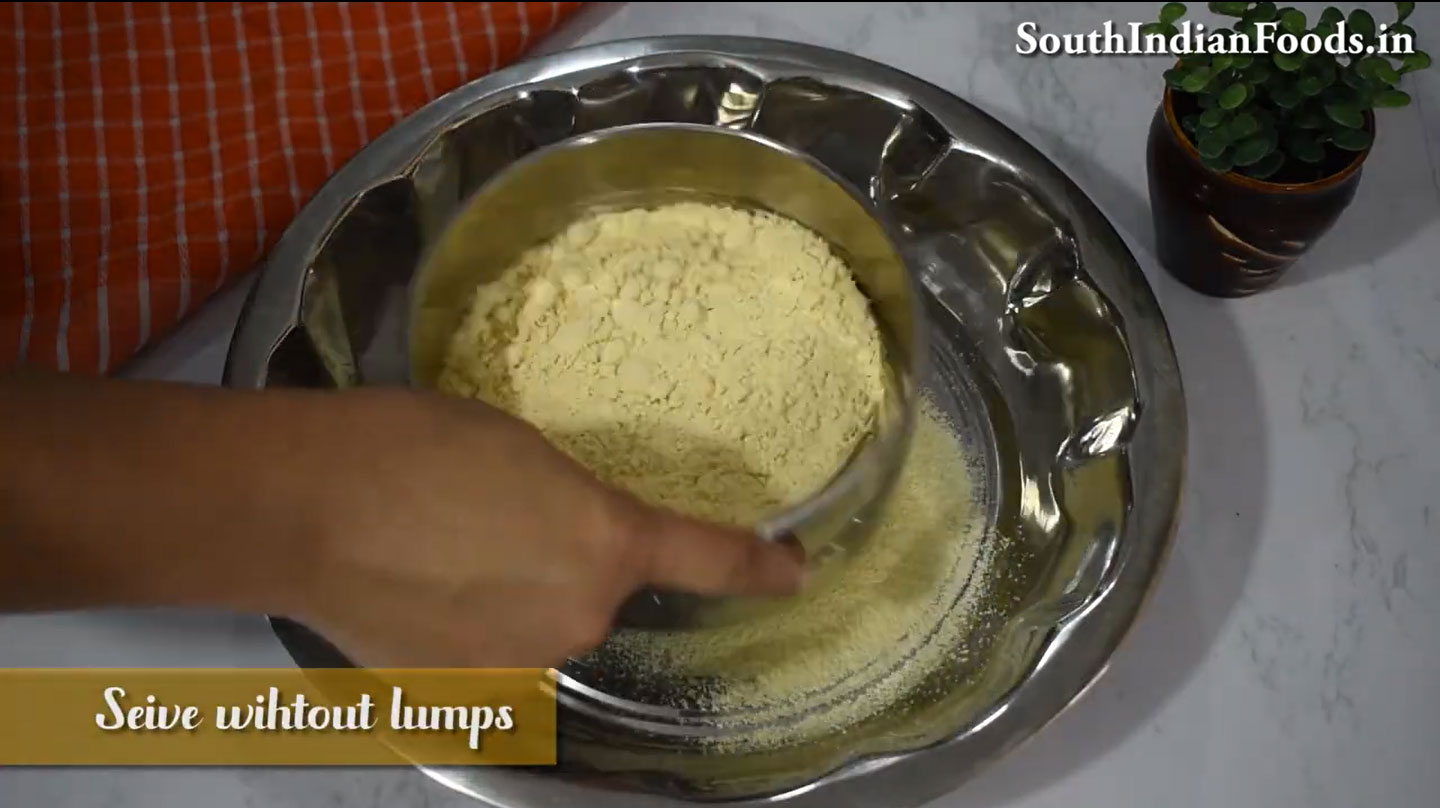  Gram flour murukku