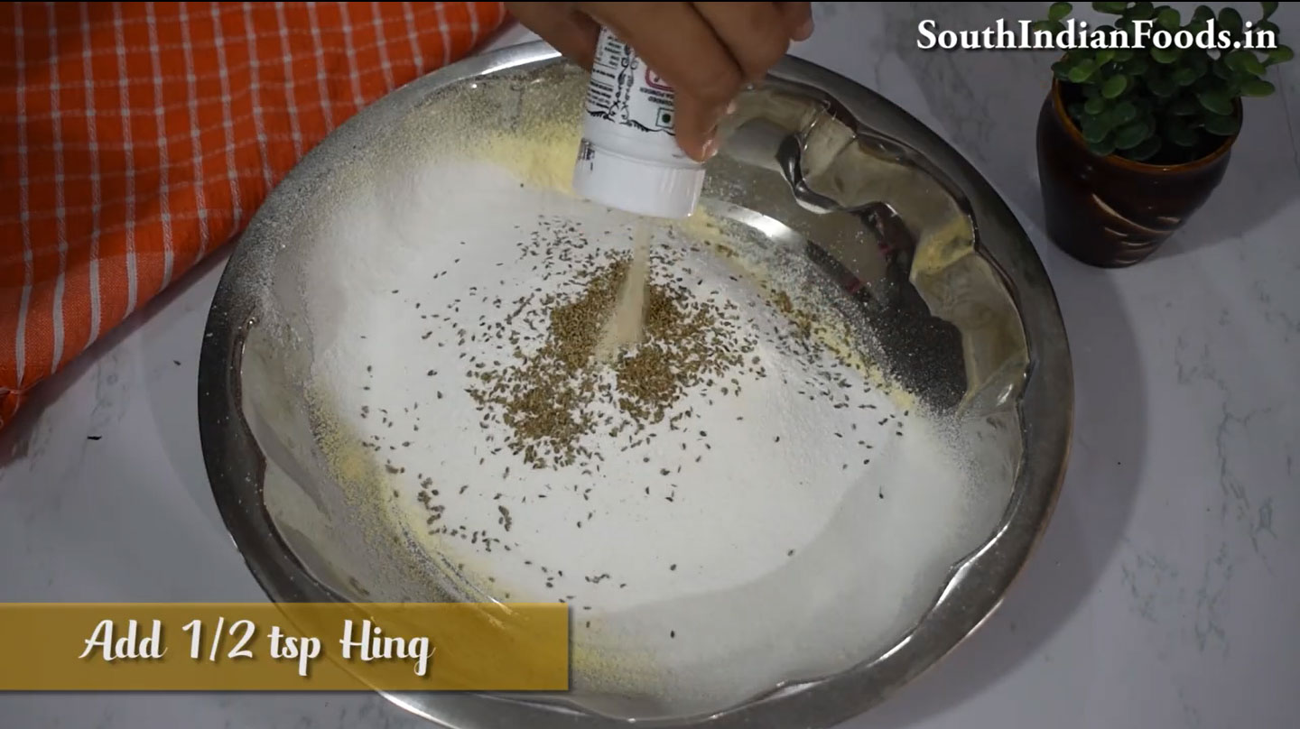  Gram flour murukku
